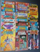 Twenty-two DC Comics Teen Titans comprising Tales of the New Teen Titans 1-4, Tales of the Teen