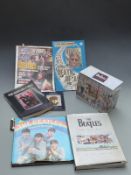 Beatles memorabilia including John Lennon - In His Own Write 1964, 1995 Goldmine magazine, scrap