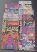 Fourteen Marvel Comics Silver Surfer comprising The Silver Surfer 6, 7, 9, 11, 13 and 14 and