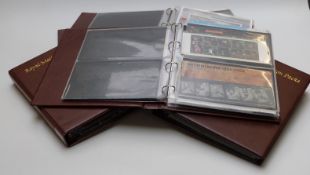 Five albums of GB presentation packs