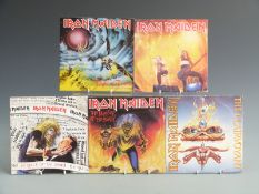 Iron Maiden - Approximately 40 singles including picture discs and coloured vinyl, most in picture