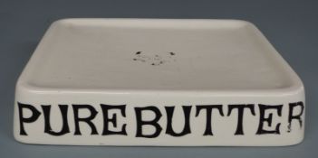 Shop display/ haberdashery 'Pure Butter' dish, 35 x 28cm