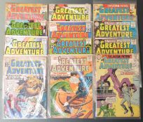 Twelve My Greatest Adventure comprising 7, 25, 52, 61, 68, 69, 70, 78, 81, 82 x2 and 84.