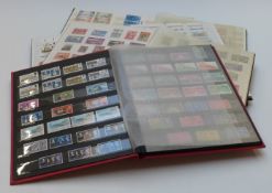 Four stockbooks of mainly Commonwealth stamps including Tristan da Cunha, Pacific Islands etc,