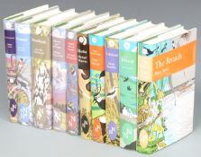 The New Naturalist series published by Collins comprising Ireland 1999, Moths 2002, The Broads 2001,