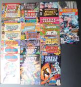 Twenty-seven DC Comics Justice League comprising Justice League Quarterly 3 x2 and 4, Justice League