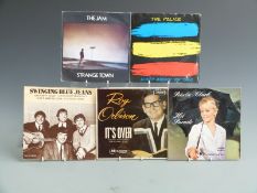 Approximately 270 singles from the 1960s to 1980s in a DJ case