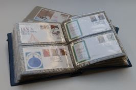 Two albums of first day covers, mainly Channel Islands and GB, together with stamp booklets