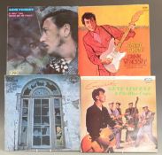 Gene Vincent - 20 albums including Crazy Times and Kama Sutra issues, also nine singles including