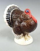 Beswick turkey in brown, H7cm