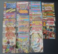 Thirty-one Marvel comics comprising Fred Hembeck Destroys The Marvel Universe 1 x2, Homer The