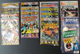 Seventeen DC Detective Comics comprising 100 Page Super Spectacular 438, 440, 442, 443 x3, 444 x2
