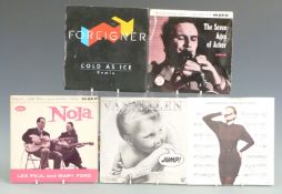 Approximately 200 singles mostly from the 1950s, 1960s and 1970s