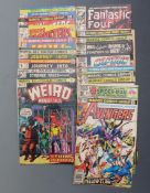 Nineteen Marvel comics comprising The Avengers 204 and 214, Captain America 253-255, 264, 265 and