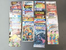 Forty-two DC comics Superman related including Krypton Chronicles, Lady Quark, Smallville,