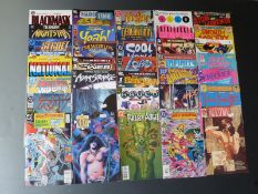 Thirty-five DC comics including Secret Origins, Blackmask, Yeah!, Adam Strange etc.