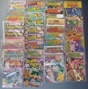 Thirty-one DC comics comprising Greatest Adventure 80, 81 and 83, Doom Patrol 86, 90 x2, 94, 95,