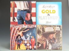 Approximately 100 albums mostly Rock and Pop including Bob Dylan, Wings, Michael Jackson etc