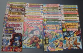 Twenty-seven Marvel Comics Fantastic Four comprising 41, 59, 88, 92, 93, 105, 118, 160, 162, 164 and
