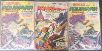 Three DC Comics Showcase Aquaman and Aqualad 30 x2 and 31.