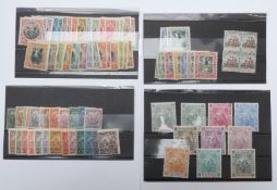 Barbados mint stamps. 1897-98 1/4d-2s 6d. 1906 1/4d-1s. 1916-19 1/4d-3s. 1920-21 1/4d-3s. 1921-24