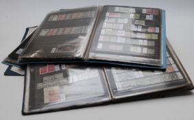 Six stockbooks of Commonwealth stamps, Victoria-QEII. Aden-Malawi