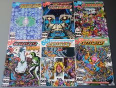 Six DC Comics Crisis comprising 5, 6 and 9-12
