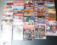 Eighty-five 2000AD and Judge Dredd magazines including 2000AD Monthly, Winter Special, Megazine etc.