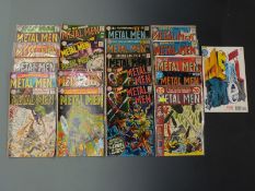 Twenty-one DC comics Metal Men comprising 4, 16, 17, 20, 24, 25, 27, 31, 33, 34, 36 x2, 37-39, 44