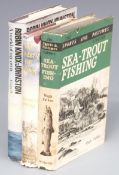 Sea-Trout Fishing by Hugh Falkus 1962 First Edition with humorous signed inscription from the