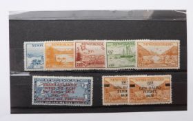 Newfoundland mint stamps. 1932 air 1 dollar with surcharge. 1933 Balbo flight x 2. 1933 5c-75c. 1931