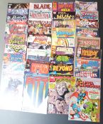 Approximately ninety modern Marvel comics including Captain America and Gambit Collector's Pack