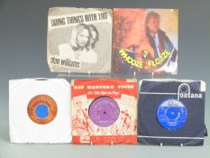 Approximately 140 singles from the 1970s and 1980s including Jamaican issue Reggae