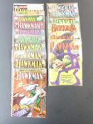 Sixteen DC comics Hawkman comprising 5 x2, 8, 10, 11 x2, 13, 15 x2, 18-20, 23, 25, 43 and 44.