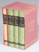 J.R.R. Tolkien The Lord Of The Rings Trilogy published Folio Society 2004 in 3 volumes, with
