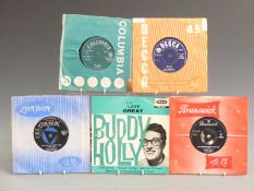 Approximately 70 singles mostly 1960s