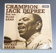 Champion Jack Dupree and His Blues Band (LK 4871), record and cover appear Ex/Ex