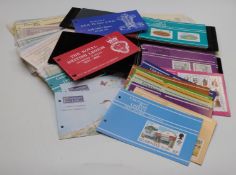 Guernsey, Alderney and Isle of Man mint stamp booklets