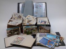 A quantity of PHQ cards and miniature sheets