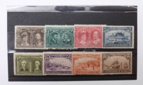 Canada mint stamps. 1908 1/2c-20c. Newfoundland mint stamps .1919 1c-36c (except 15c)