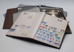 Five stockbooks of GB Commonwealth and foreign stamps