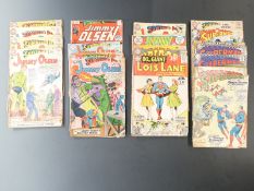 Twenty DC comics comprising Superman 169, 190, 196, 200 and 205, Lois Lane 51, Lois Lane Giant 3,
