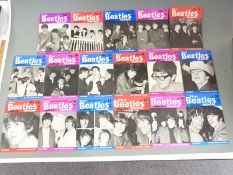 Seventeen copies of The Beatles Book Monthly, no 1 August 1963, and no 5 to no 20