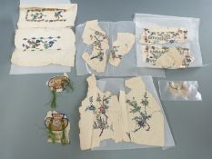 A collection of 18thC/19thC Chinese embroideries