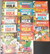Fourteen Marvel The Incredible Hulk comics comprising numbers 96, 97, 110, 129, 133, 135, 138,