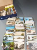 Quantity of postcards including local interest, Bristol, Penistone including bridge wreck, Weston