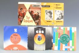 Approximately 50 singles mostly late 1950s and early 1960s