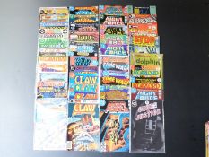 Ninety-two various DC comics including Danger Dinosaurs At Large, Doom Patrol, Suicide Squad,