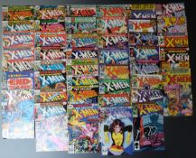 Forty-four Marvel Comics X-Men comprising 27, 46 x2, 56, 93 x2, 108-118, 120, 136, 138, 141, 150,