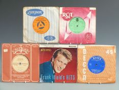Approximately 80 singles, mostly late 1950s and early 1960s including demos by Billy Fury, The